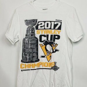 Reebok Men's SZ:S 2017 Stanley Pittsburgh Penguins